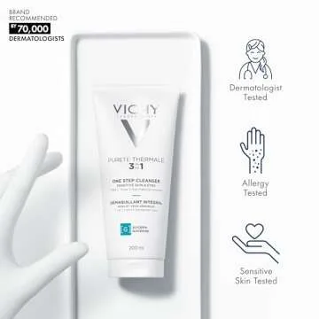Gentle 3-in-1 VICHY Cleanser for Sensitive Skin