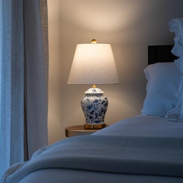 Elegant JONATHAN Y Chinoiserie Table Lamps Set of 2