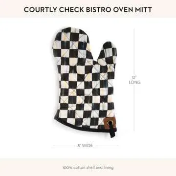 Stylish MacKenzie-Childs Oven Mitt for Baking and Cooking