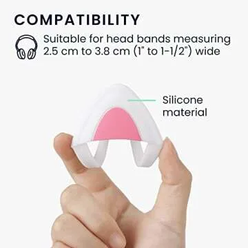Cute Cat Ears for Overear Headphones - Customizable Fun