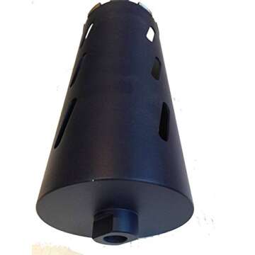 4-1/4-Inch Laser Welded Dry Diamond Core Drill Bit Hole Saw for Concrete and Asphalt, 4-1/4" Diameter x 11" Length