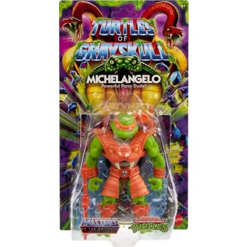 MOTU Origins Turtles of Grayskull Michelangelo Action Figure