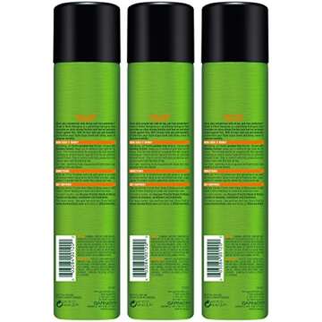 Garnier Fructis Style Sleek and Shine Anti-Humidity Hairspray, Ultra Strong Hold, Frizz Protection 8...
