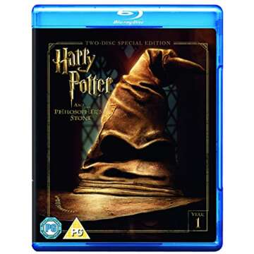 Harry Potter and the Philosopher's Stone (2016 Edition) [Includes Digital Download] [Blu-ray] [Region Free]