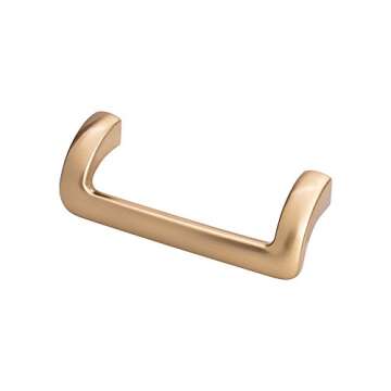 Top Knobs - TK950HB - Kentfield Pull 3 3/4" - Honey Bronze - Lynwood Collection