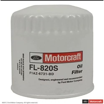 Motorcraft FL820S Oil Filter for Ford Engines