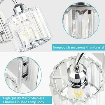 Valytime Bathroom Vanity Light for Modern Spaces