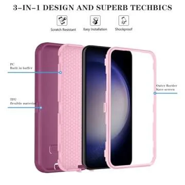 Qinmay Heavy Duty Phone Case for Samsung Galaxy A35 5G