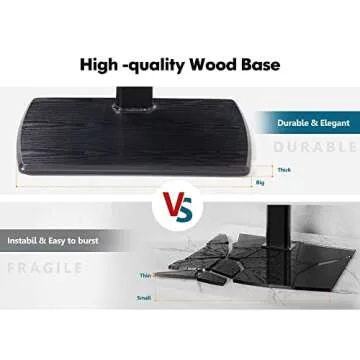 Sturdy FITUEYES Floor TV Stand for 32-70 Inch TVs