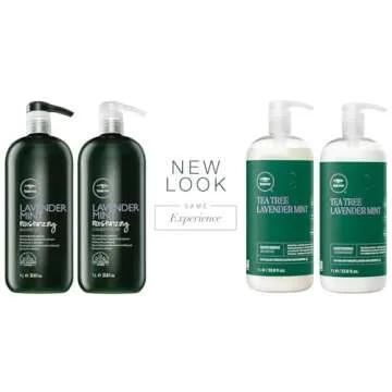 Tea Tree Lavender Mint Shampoo and Conditioner Duo Set - Refreshing Herbal Care for All Hair Types