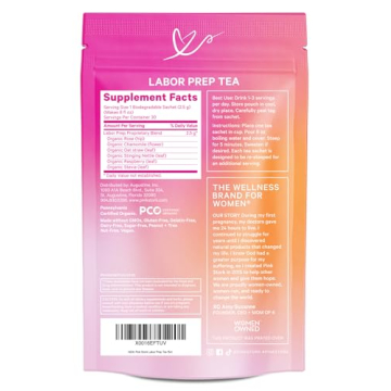 Pink Stork Labor Prep Tea for Organic Pregnancy Support