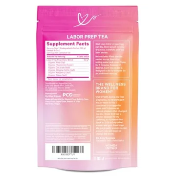 Pink Stork Labor Prep Tea for Organic Pregnancy Support