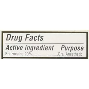 Beutlich LP Pharmaceuticals Hurricaine Topical Anesthetic Gel, Wild Cherry, 1 Ounce- Pack of 2