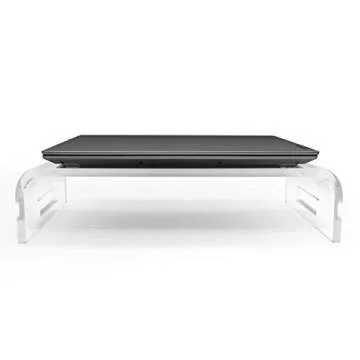 Adorox Heavy Duty 17'' Monitor Stand Riser for Desk Organization