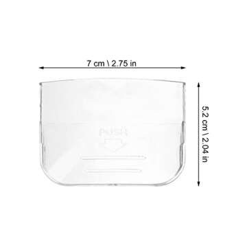 5pcs Rice Cooker Water Box Universal Condensation Collectors Water Collection Cups Replacement Pressure Cooker Water Cups Cooking Condensation Water Cups Rice Cooker Water Cups,7.0X5.2X4.0cm