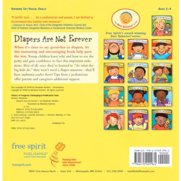 Diapers Are Not Forever Board Book Engaging Potty Training Kids