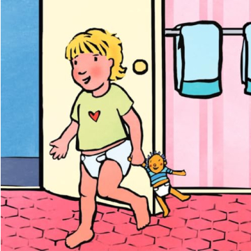 Diapers Are Not Forever Board Book Engaging Potty Training Kids