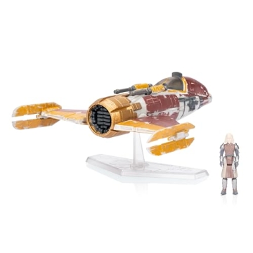 STAR WARS Micro Galaxy Squadron Fiend Fighter - 5-Inch Vehicle with Figure