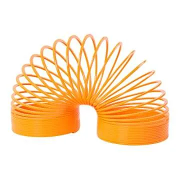 Slinky the Original Walking Spring Toy, 5-inch Diameter Plastic Giant Slinky 4 Pack, Fidget Toy, Kids Toys for Ages 5 Up by Just Play