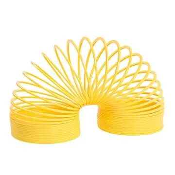 Slinky the Original Walking Spring Toy, 5-inch Diameter Plastic Giant Slinky 4 Pack, Fidget Toy, Kids Toys for Ages 5 Up by Just Play