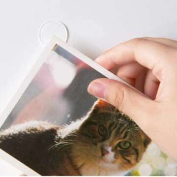 Clear Sticky Tack Poster Putty | Gel Glue Dots Double Sided Mounting Putty Stick Tack for Wall Hanging | Sticky Dots Tacky Putty Clear Removable Putty | Adhesive Dots Sticky Putty (350)