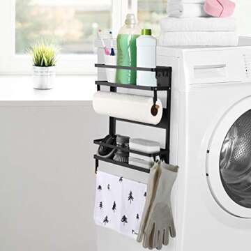 X-Chef Magnetic Spice Rack – Fridge Organizer for Kitchen