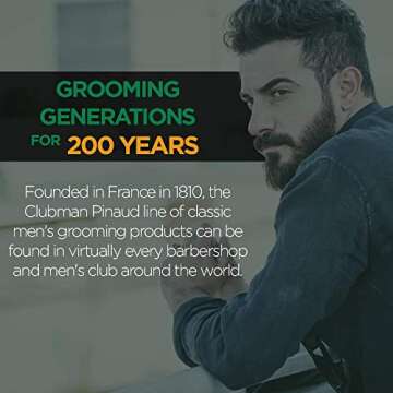 Clubman 2-In-1 Beard Conditioner 3 Pack for Men