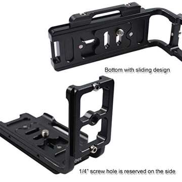 iShoot CNC Machined Quick Release Plate for DSLR Cameras