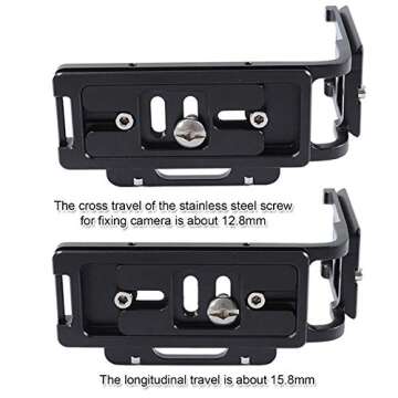 iShoot CNC Machined Quick Release Plate for DSLR Cameras