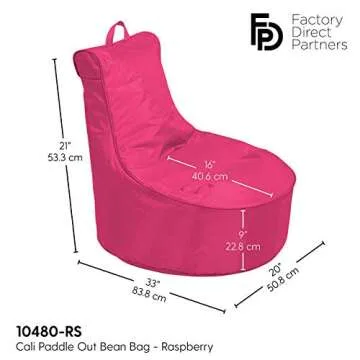 Cali Paddle Out Sack Bean Bag Chair | Kids Flexible Seating
