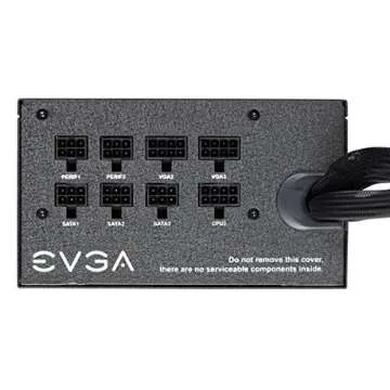 EVGA 650 Bq, 80+ Bronze 650W, Semi Modular, 5 Year Warranty, Includes Free Power On Self Tester, Power Supply 110-BQ-0650-V1