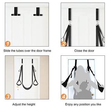 Adjustable Door Sex Swing for Couples 300lbs Capacity