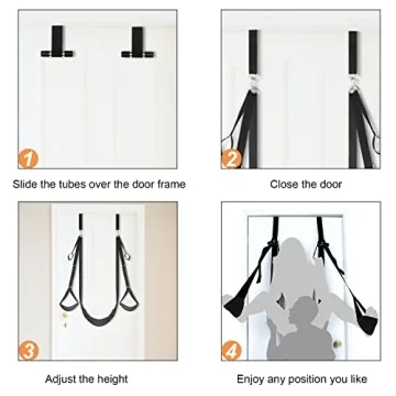 Adjustable Door Sex Swing for Couples 300lbs Capacity