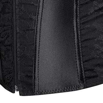 Zhitunemi Sexy Boned Lace Up Corset for Women