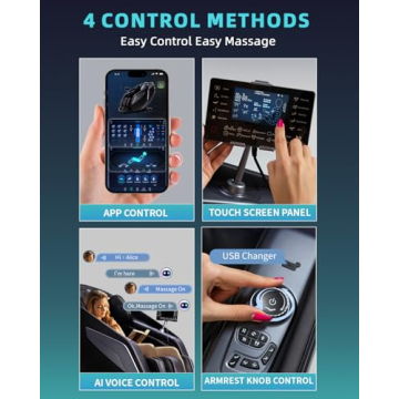 RelaxRelife Full Body Zero Gravity Massage Chair - AI Control