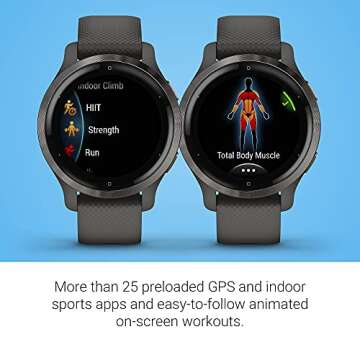 Garmin Venu 2S - Advanced Health Tracking Smartwatch