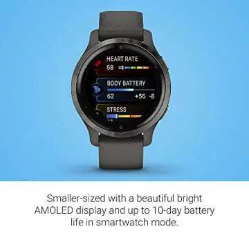 Garmin Venu 2S - Advanced Health Tracking Smartwatch