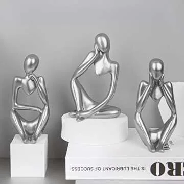 ANAKEY Thinker Statue for Home and Office Decor