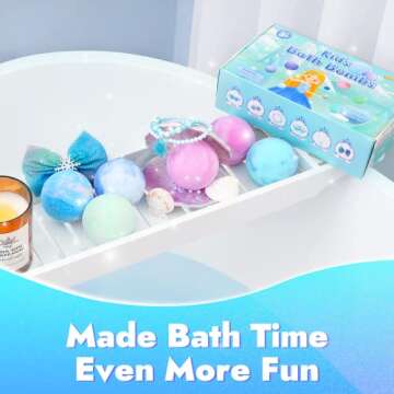 Bath Bombs for Kids with Princess Surprises Inside