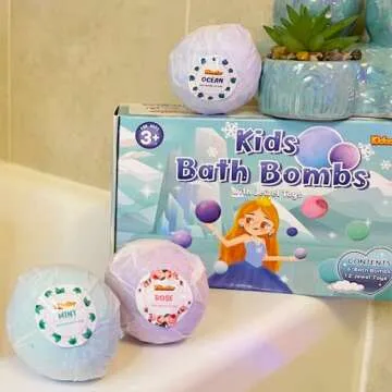 Bath Bombs for Kids with Princess Surprises Inside