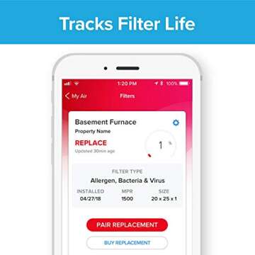 Filtrete 20x20x1 Smart Replenishable AC Furnace Air Filter, MPR 2200, Premium Allergen & Home Pollutants, 2-Pack (exact dimensions 19.72 x 19.72 x 1.1)