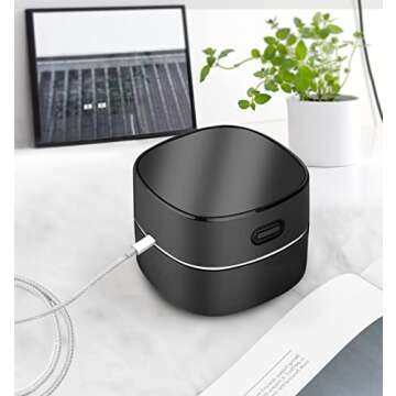 ODISTAR Desktop Vacuum Cleaner,Mini Table dust Sweeper Energy Saving,High Endurance up to 400 mins,C...