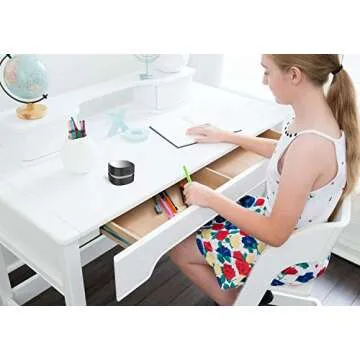 ODISTAR Desktop Vacuum Cleaner,Mini Table dust Sweeper Energy Saving,High Endurance up to 400 mins,Cordless&360º Rotatable Design for Cleaning Hairs,Crumbs,Computer Keyboard (Black Charging)