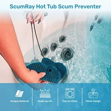 ScumRay Twin Pack Absorber - Essential Hot Tub Cleaner