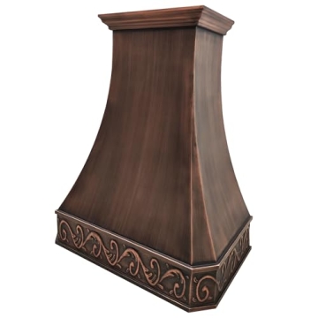 CT Copper Tailor Copper Vent Hood with 610 CFM Exhaust