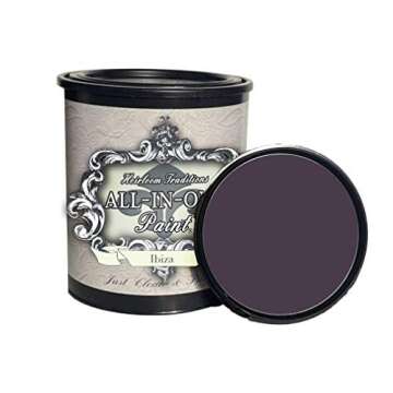 ALL-IN-ONE Paint by Heirloom Traditions, Ibiza (Eggplant Purple), 32 Fl Oz Quart