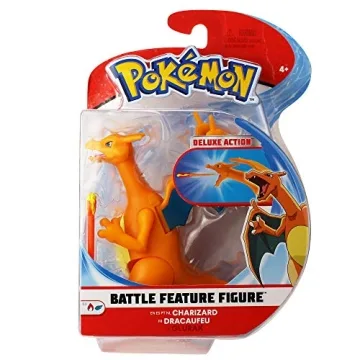 PoKéMoN 4.5" Battle Feature Figure - Charizard | Action & Dynamic Play