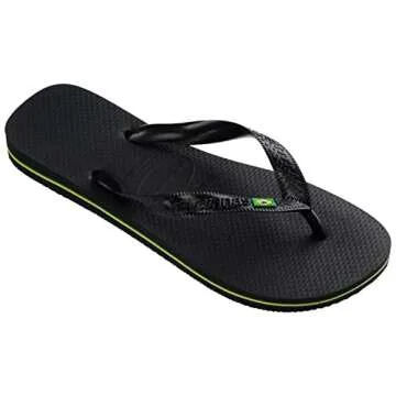 Havaianas Men's Brazil Flip Flop Sandal - Stylish, Comfortable Beach Footwear