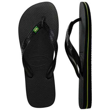 Havaianas Men's Brazil Flip Flop Sandals - Comfort & Style