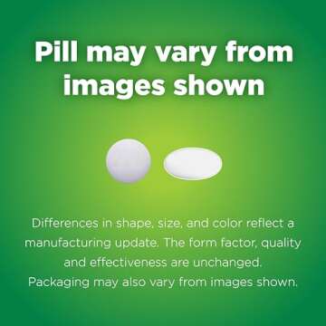 Amazon Basic Care All Day Allergy, Cetirizine Hydrochloride Tablets, 10 mg, Antihistamine, 90 Count (Packaging may vary)